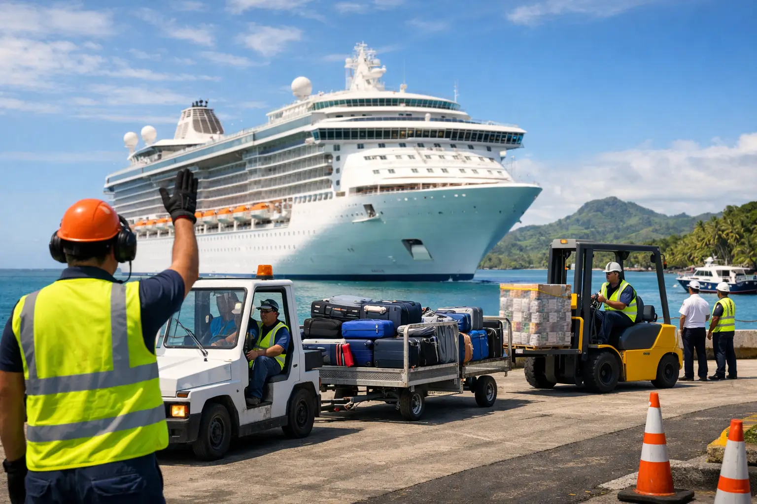 Fiji Cruise Ship Ground Handling That Keeps Ports Moving