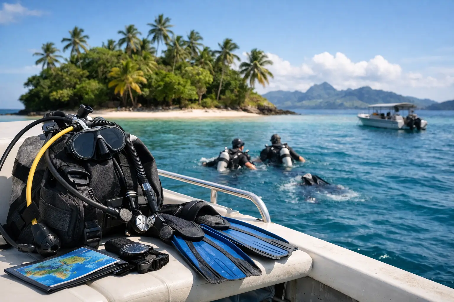 How to Plan Your Fiji Scuba Diving Day Trip
