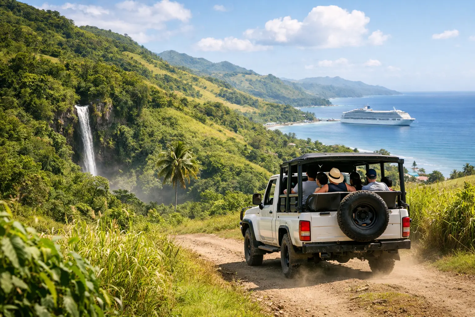 Fiji 4WD Safari Tour for a Memorable Port Day